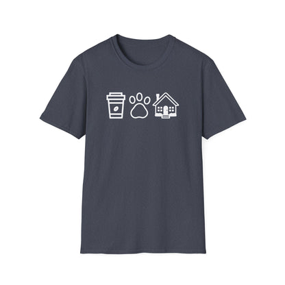 Latte Pets Homes Icon - Real Estate T-Shirt