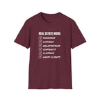 Real Estate Mode Checklist T-Shirt