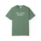 real estate gangsta - Comfort Colors Real Estate T-Shirt