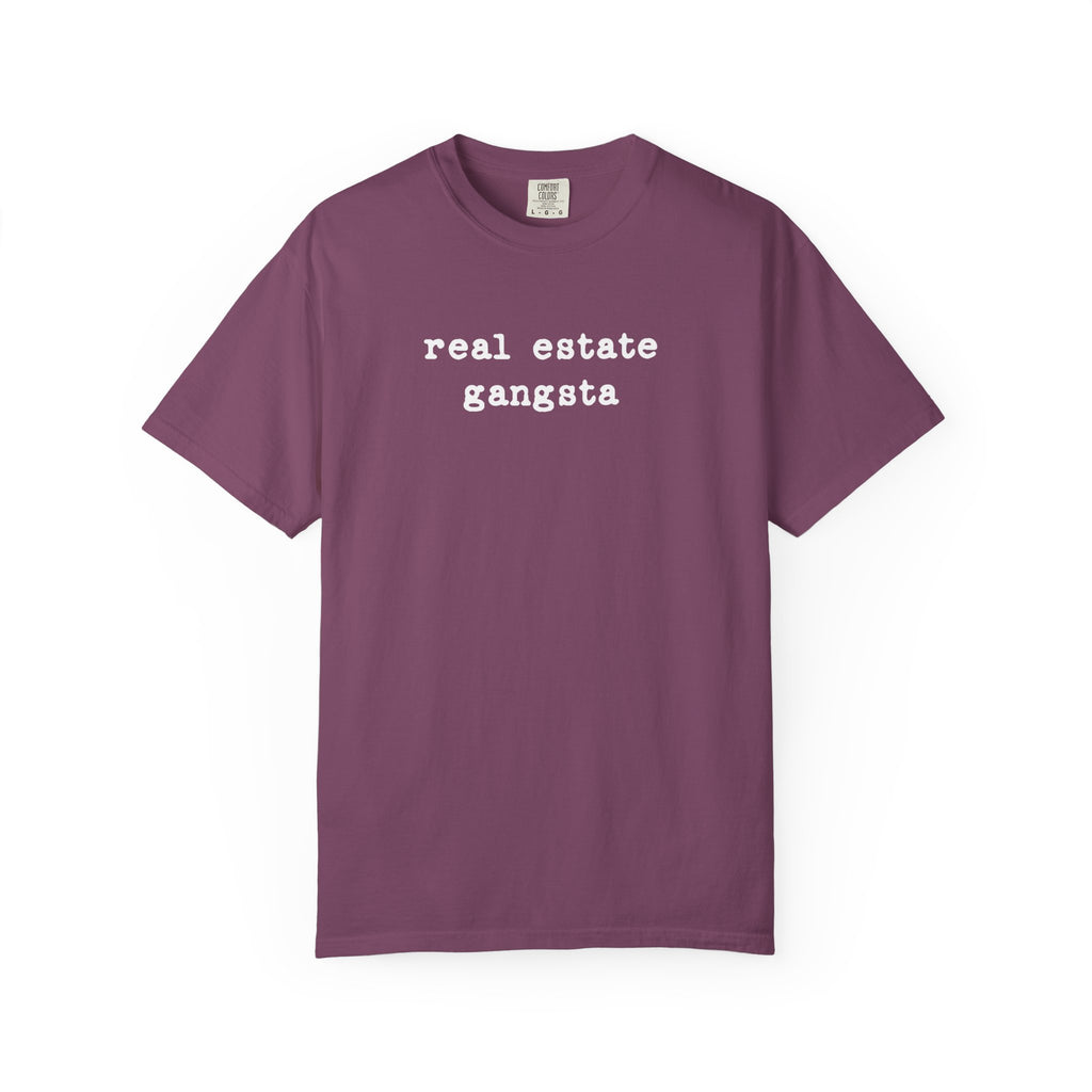 real estate gangsta - Comfort Colors Real Estate T-Shirt