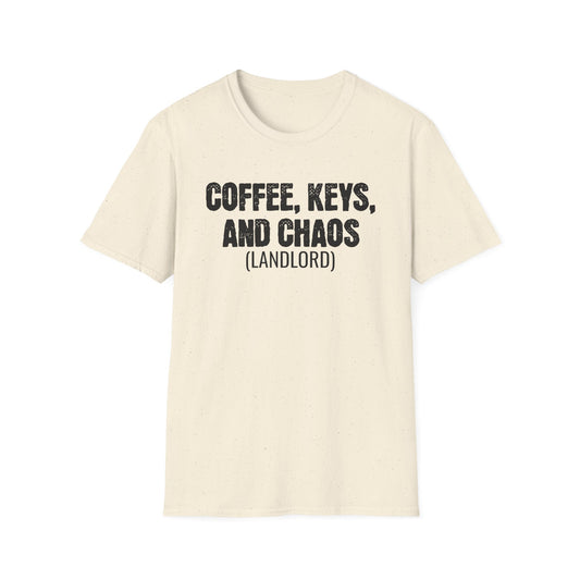 Coffee Keys Chaos - Landlord T-Shirt