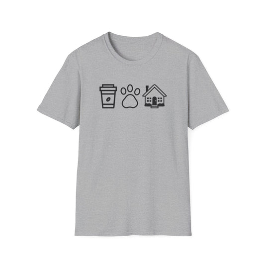 Latte Pets Homes Icon - Real Estate T-Shirt