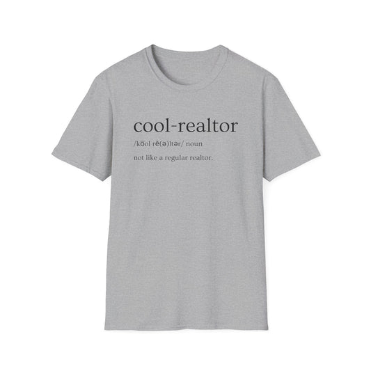 cool realtor definition - Real Estate T-Shirt