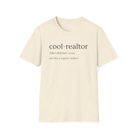 cool realtor definition - Real Estate T-Shirt