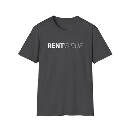 Rent is Due - Minimal Landlord T-Shirt
