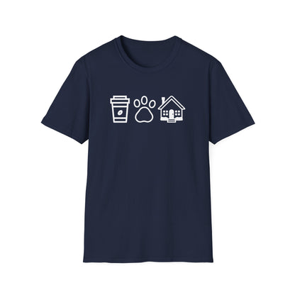Latte Pets Homes Icon - Real Estate T-Shirt