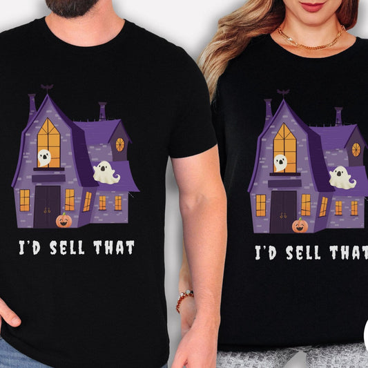 I'd Sell That - Halloween House Real Estate T-Shirt